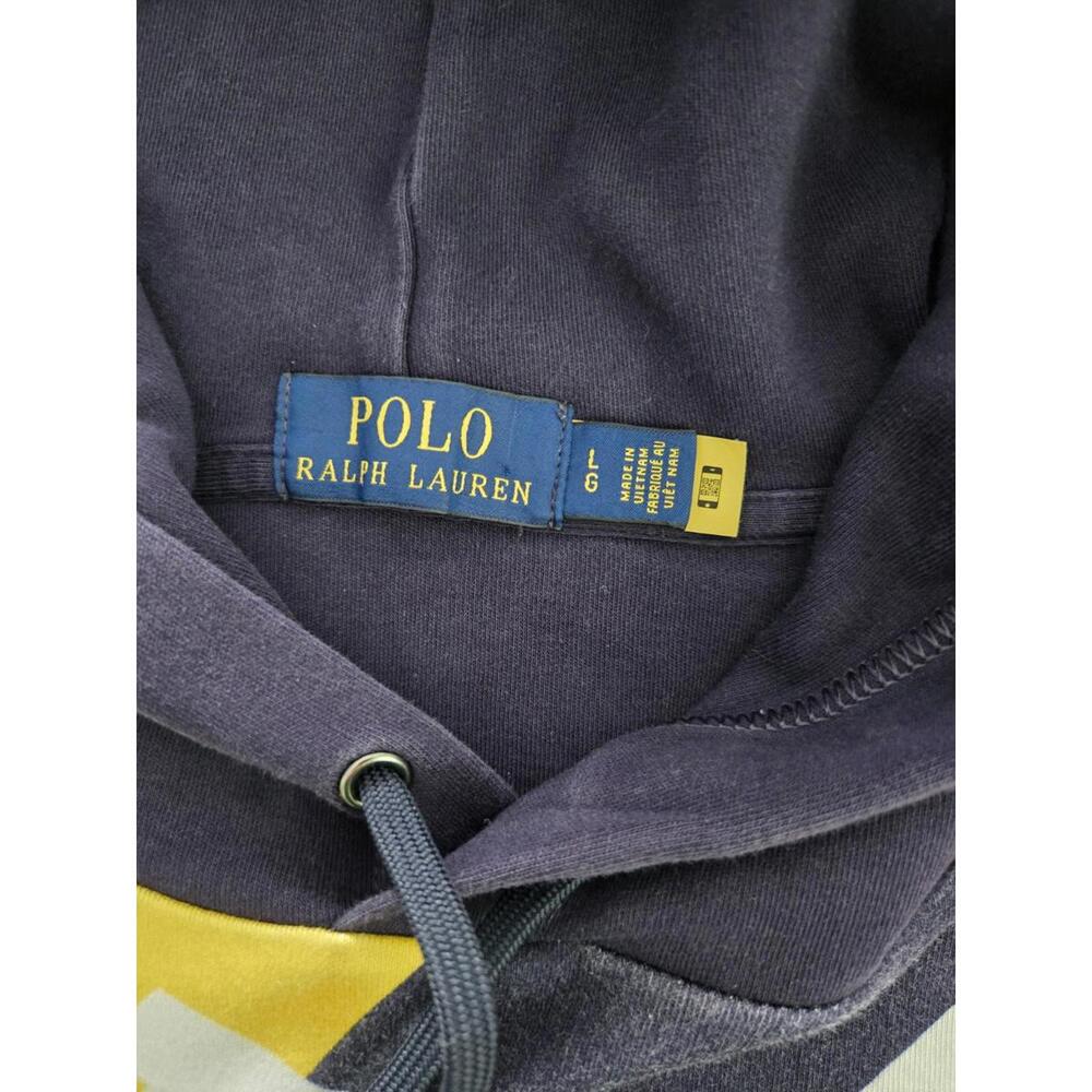 Polo Ralph Lauren USA Flag Tennis Graphic Hoodie Hi Tech Cp Pullover L - Picture 2 of 4